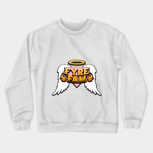 FyreFam Pink/White Crewneck Sweatshirt